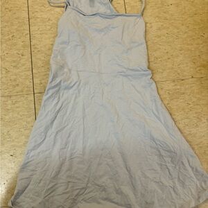 Forever 21 halter dress in pale / light blue - worn once! Size small
